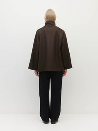 Isla Jacket (Luxe Wool) Rich Chocolate