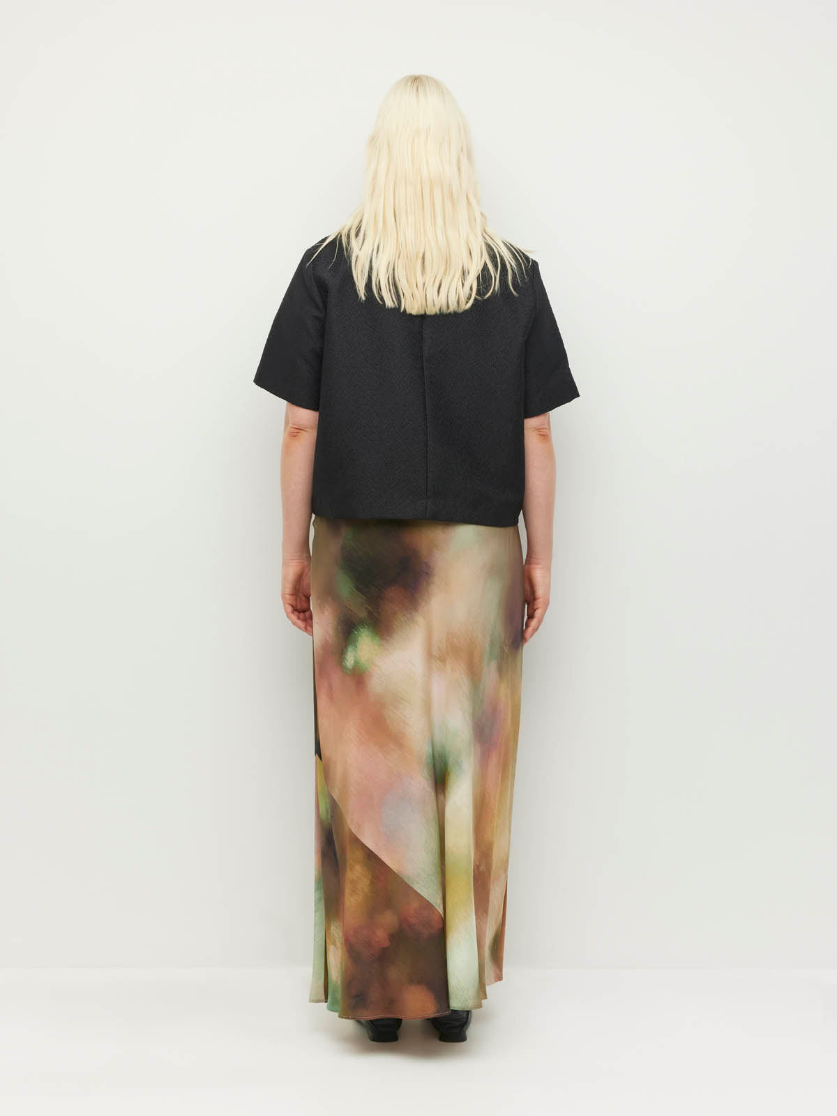 Arielle Skirt (Solara Grand Silk CDC) Golden Hour