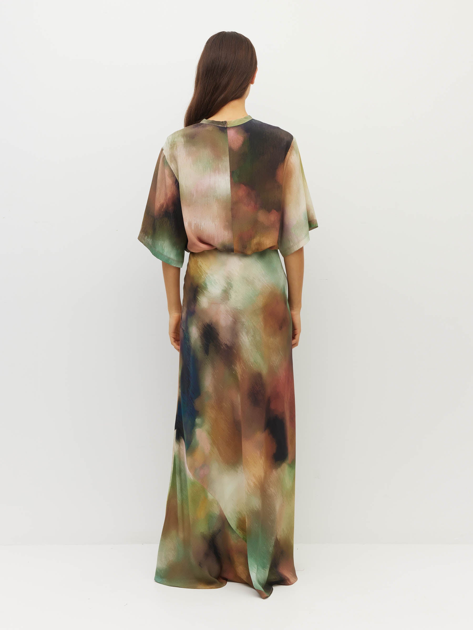 Arielle Skirt (Solara Grand Silk CDC) Golden Hour