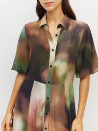 Corfu Dress (Solara Grand Silk CDC) Golden Hour