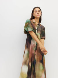 Corfu Dress (Solara Grand Silk CDC) Golden Hour