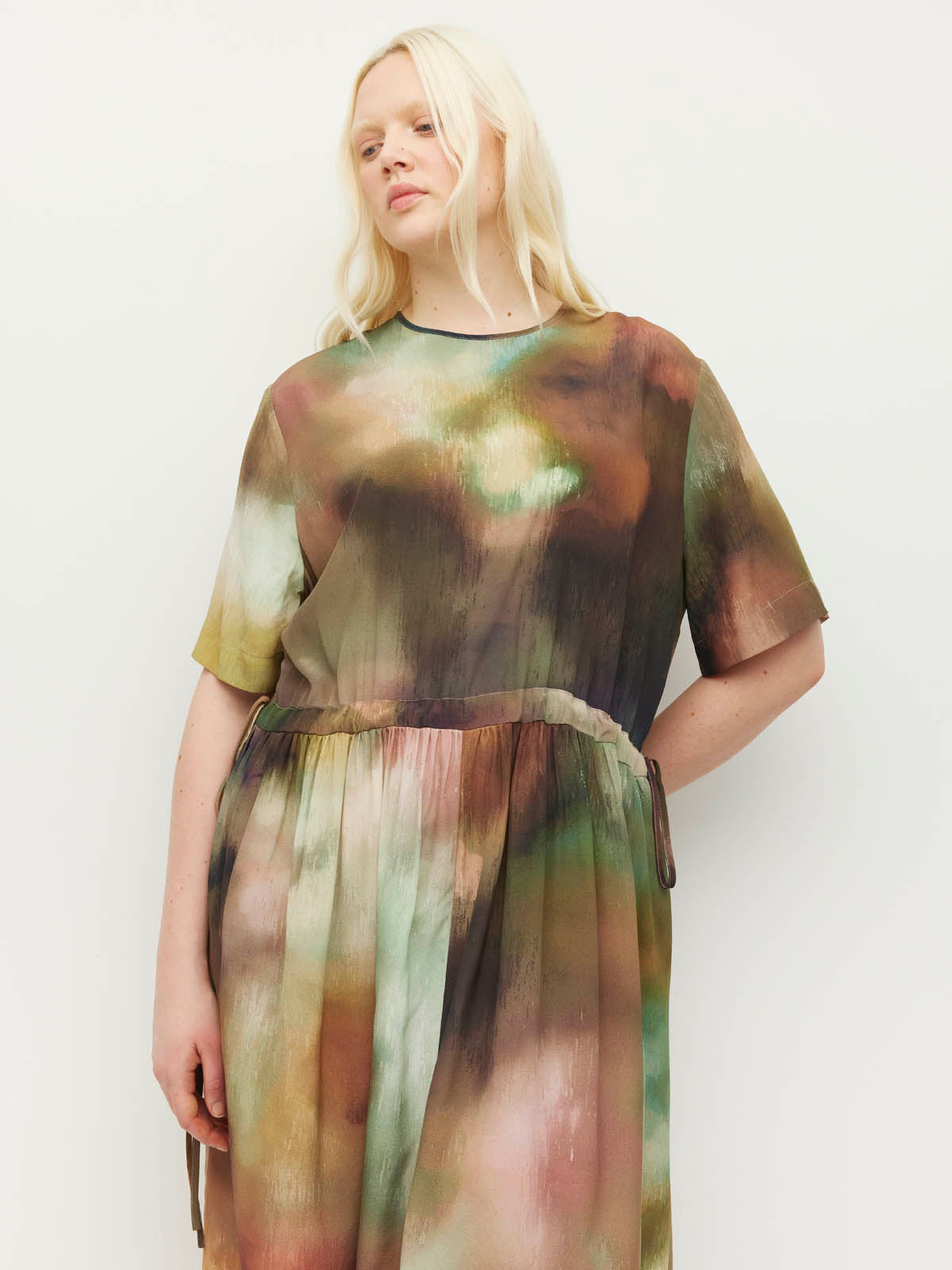 Dima Tunic (Solara Grand Silk CDC) Golden Hour