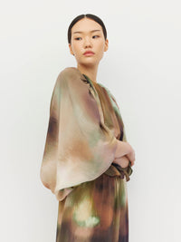 Una Dress (Solara Grand Silk CDC) Golden Hour