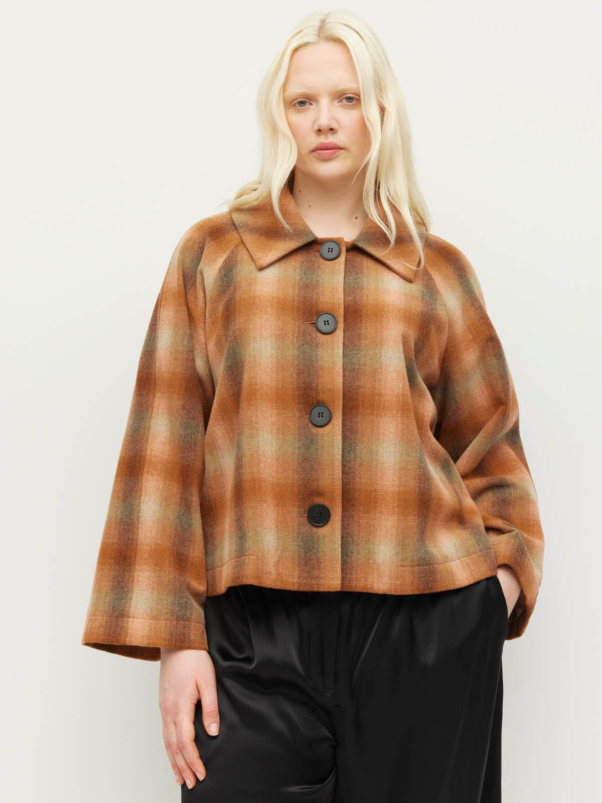 Rafaella Jacket (Shadow Check) Marmalade