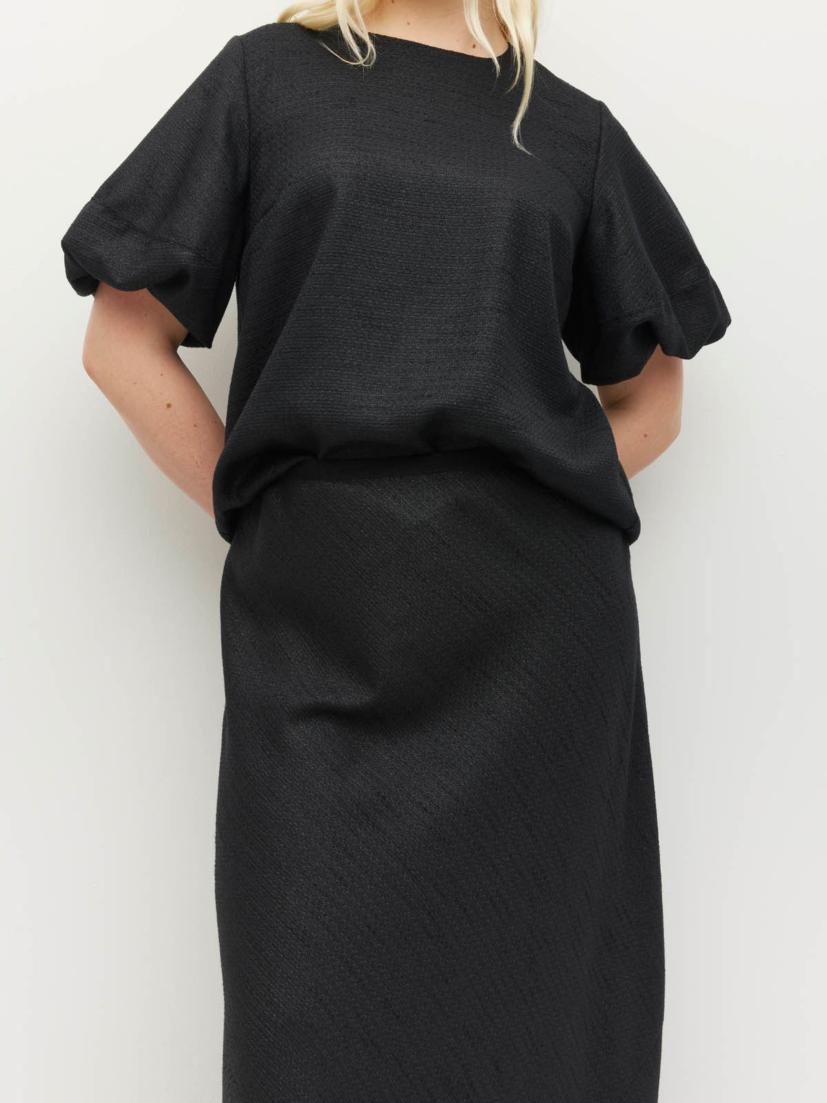 Arielle Skirt (Soft Sparkle Suiting) Lumiere