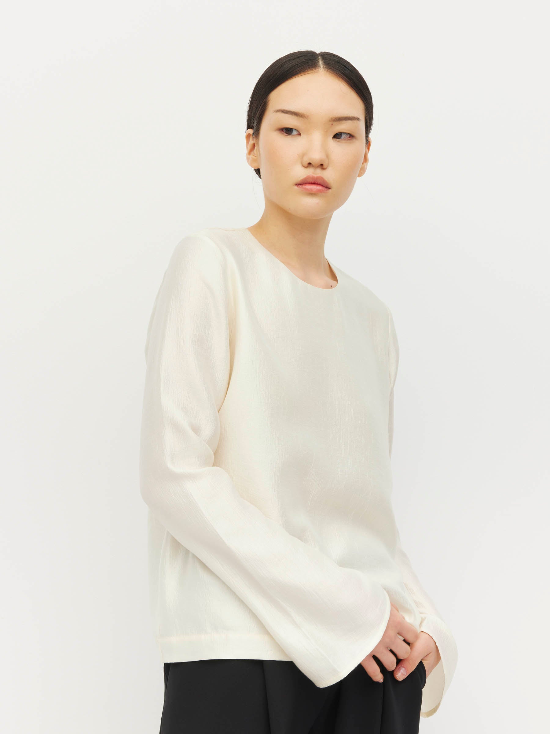 Eastwick Top (Textured Shimmer) Pearly