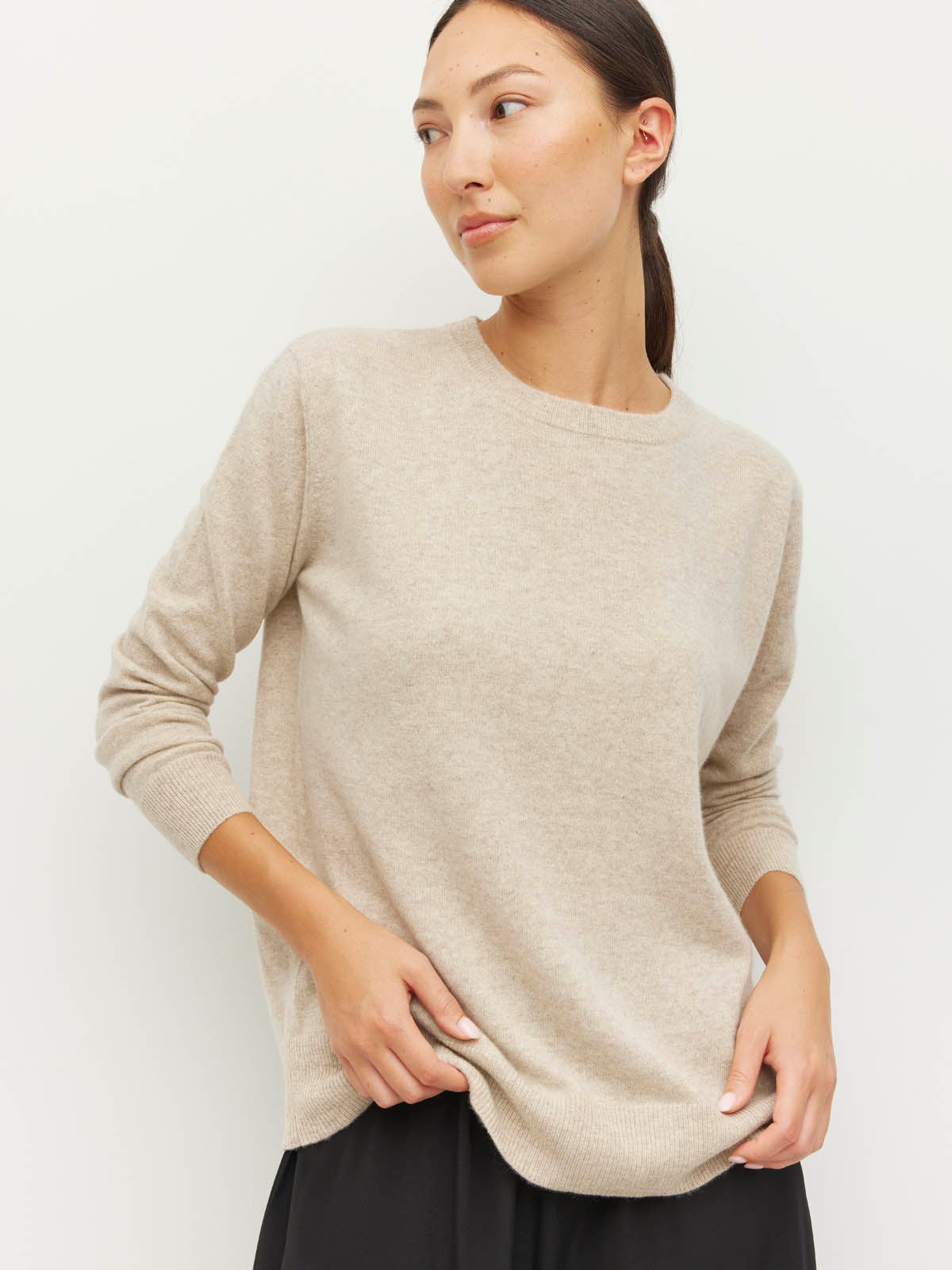 Casey Crew (Cashmere) Seashell