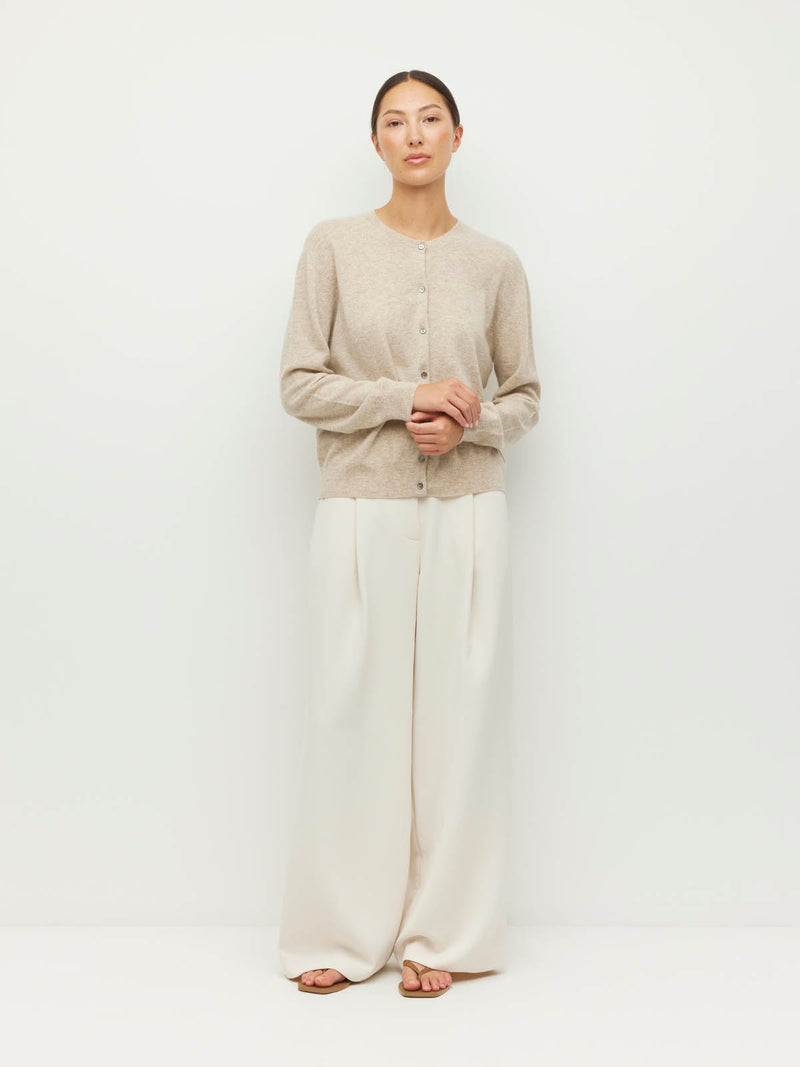 Twin Cardi (Cashmere) Seashell – Juliette Hogan