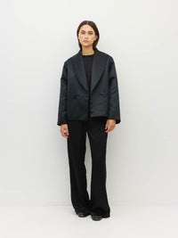 Dinner Jacket (Dressy Satin) Black