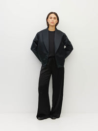 Dinner Jacket (Dressy Satin) Black