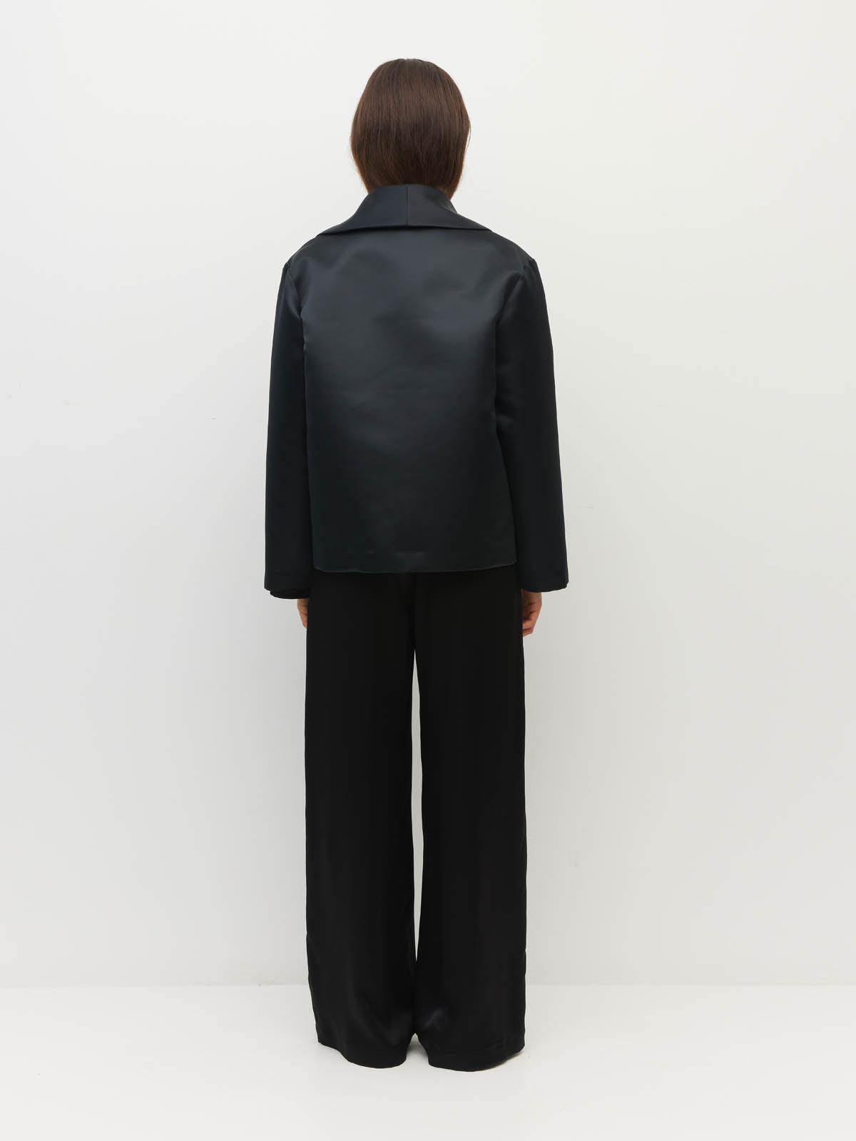 Dinner Jacket (Dressy Satin) Black