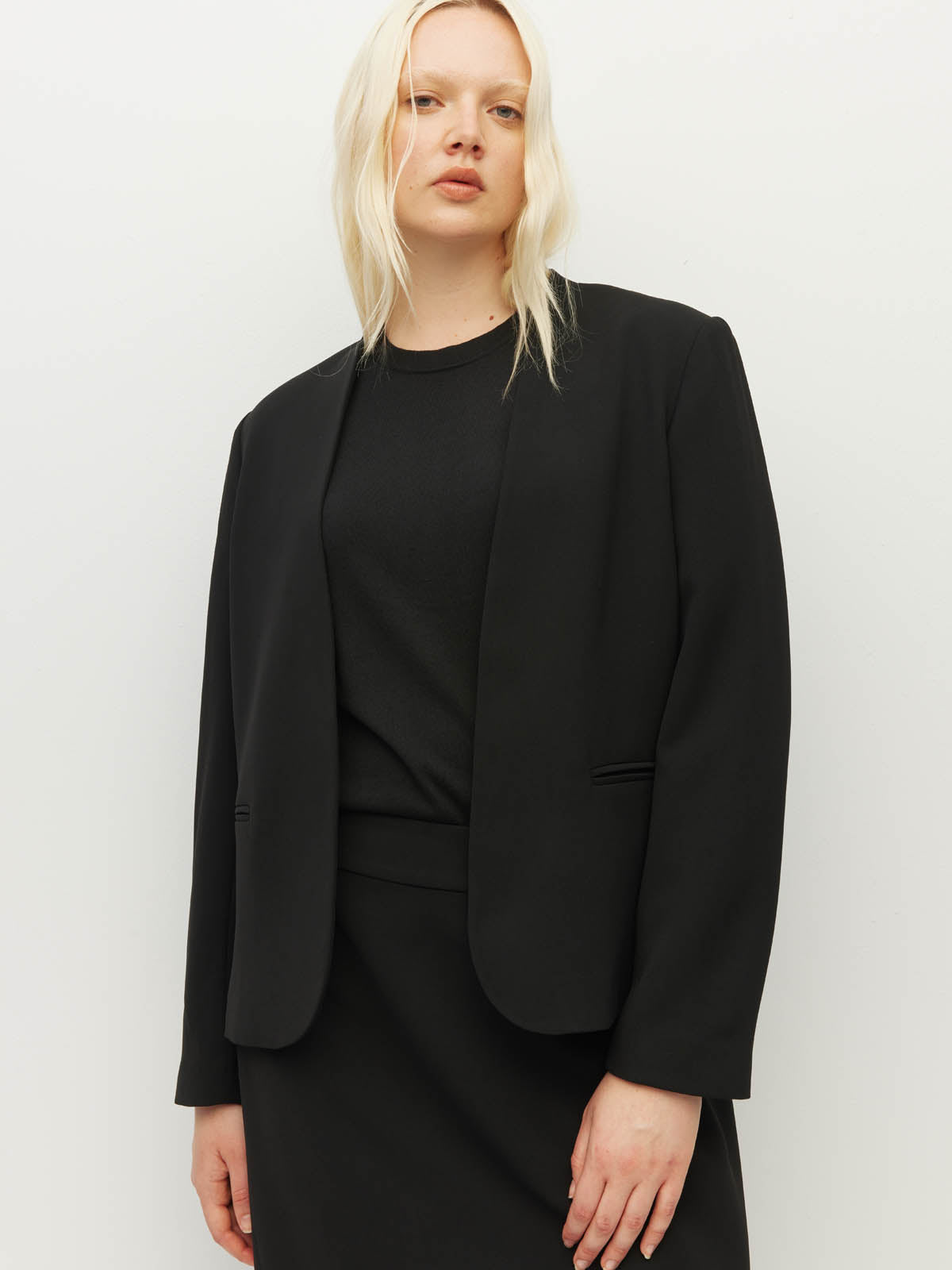 Chicago Blazer (Foundation Suiting 2.0) Black
