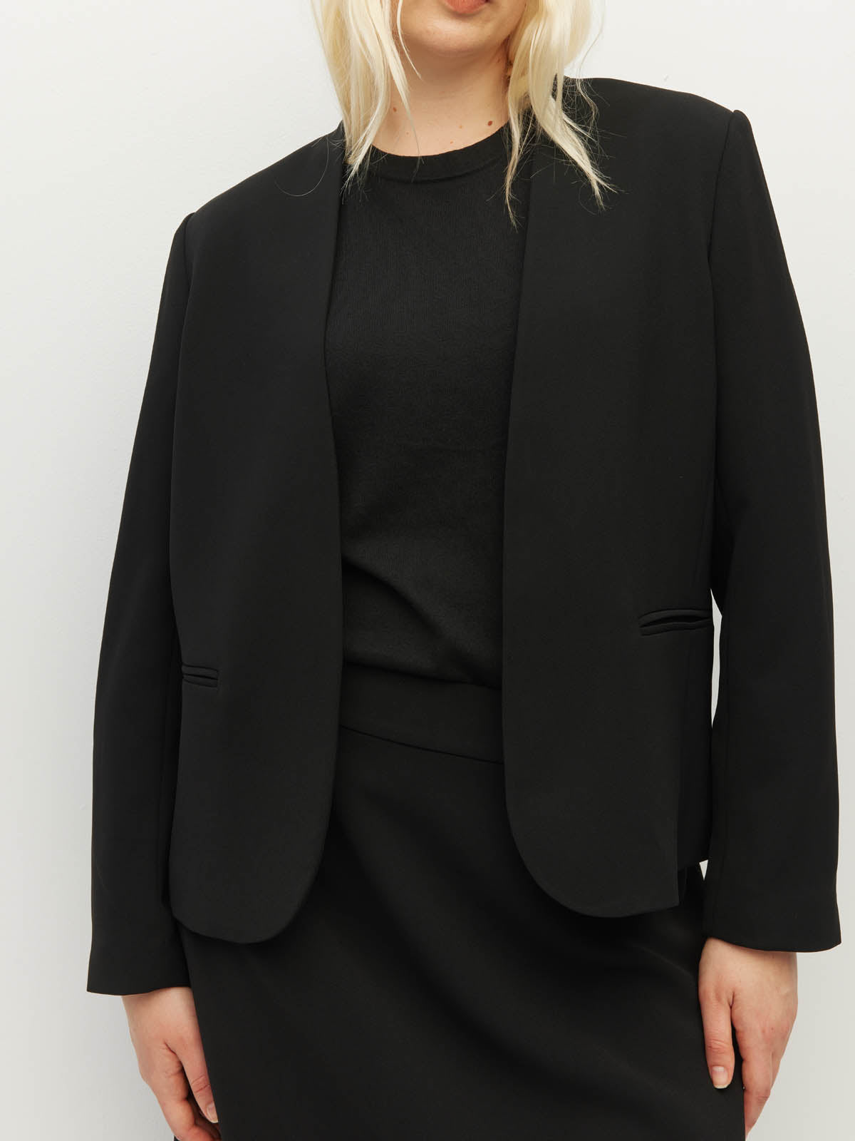 Chicago Blazer (Foundation Suiting 2.0) Black