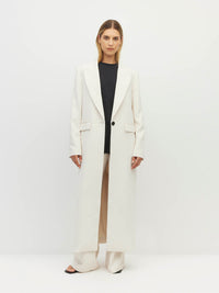 Mantelina Coat (Foundation Suiting 2.0) Milk