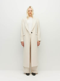 Mantelina Coat (Foundation Suiting 2.0) Milk