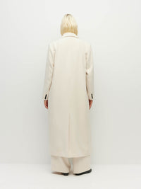 Mantelina Coat (Foundation Suiting 2.0) Milk