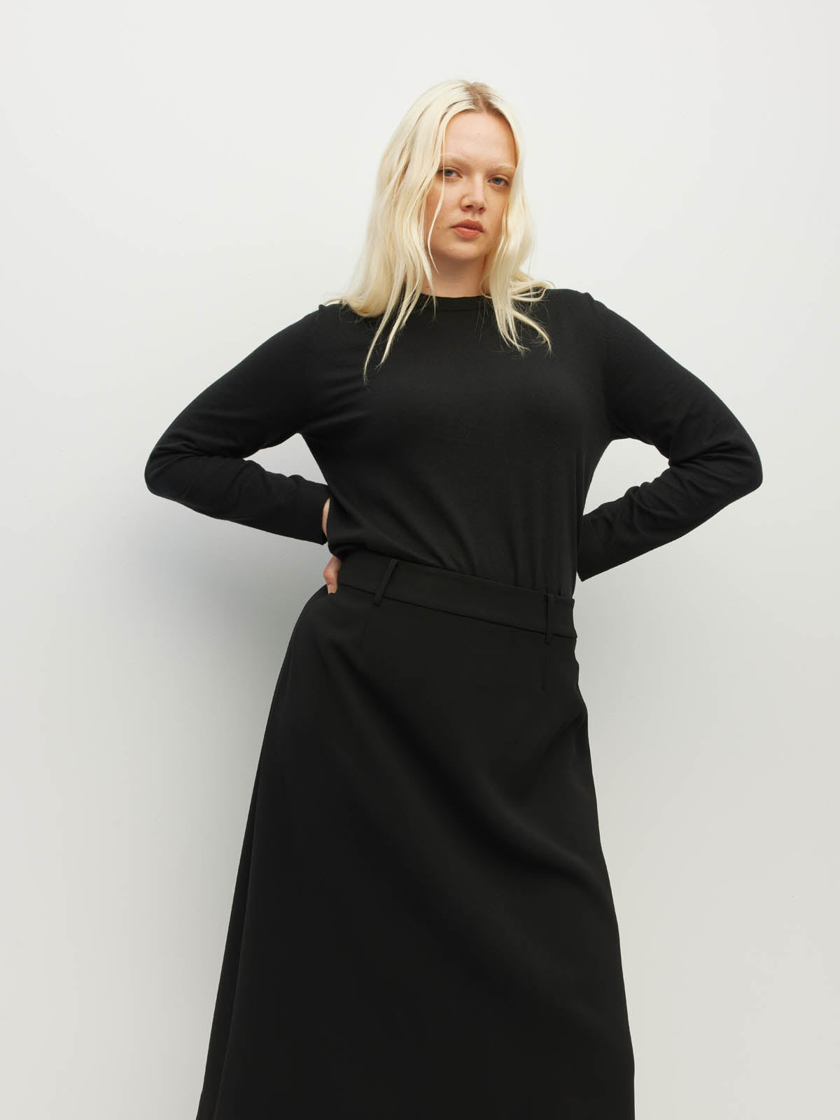 Zoe Skirt (Foundation Suiting 2.0) Black – Juliette Hogan