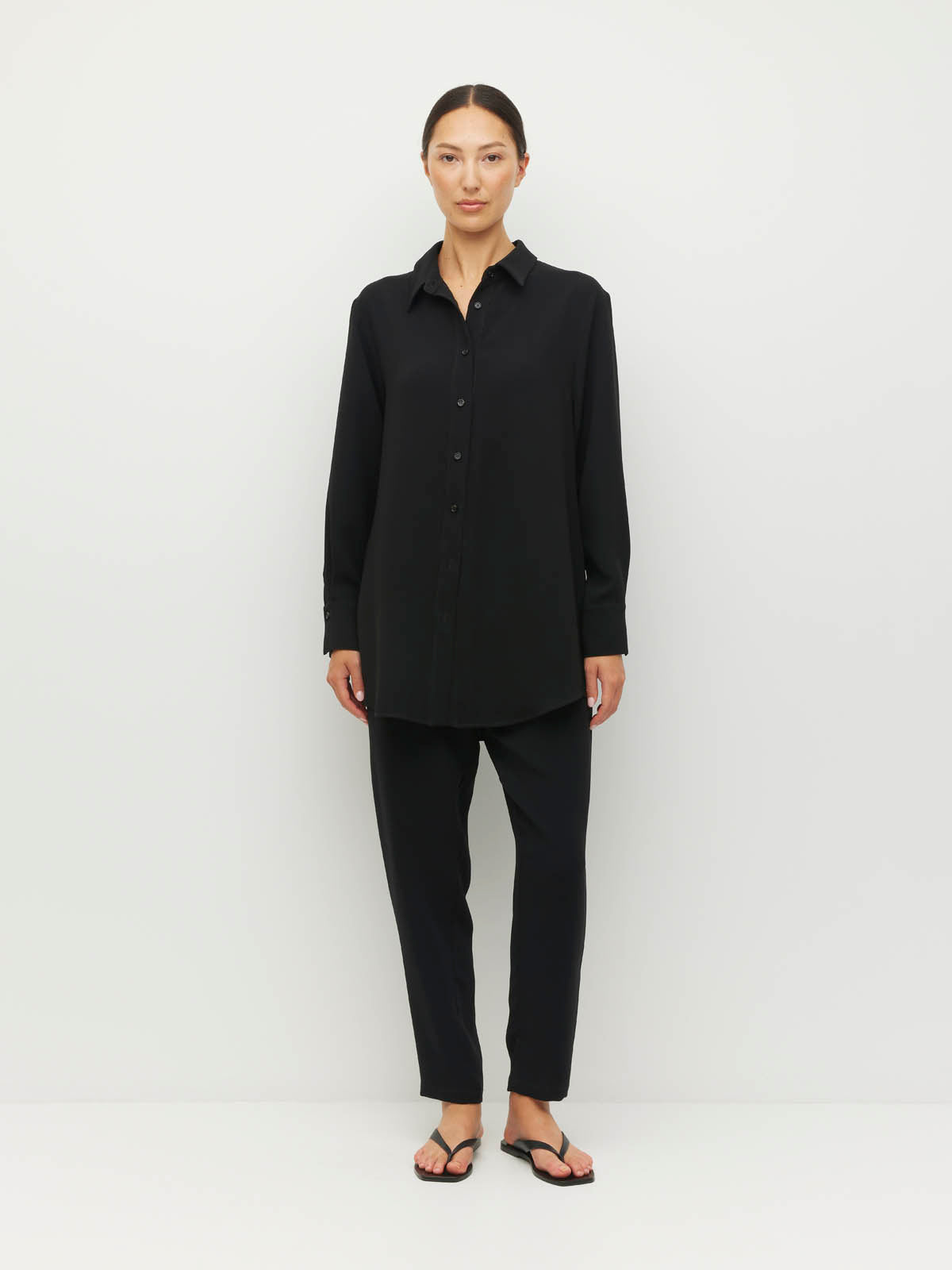 Leonard Pant (Luxe Suiting) Black