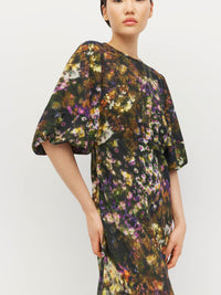 Arabella Dress (Midnight Meadow) Firefly Floral