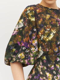 Arabella Dress (Midnight Meadow) Firefly Floral