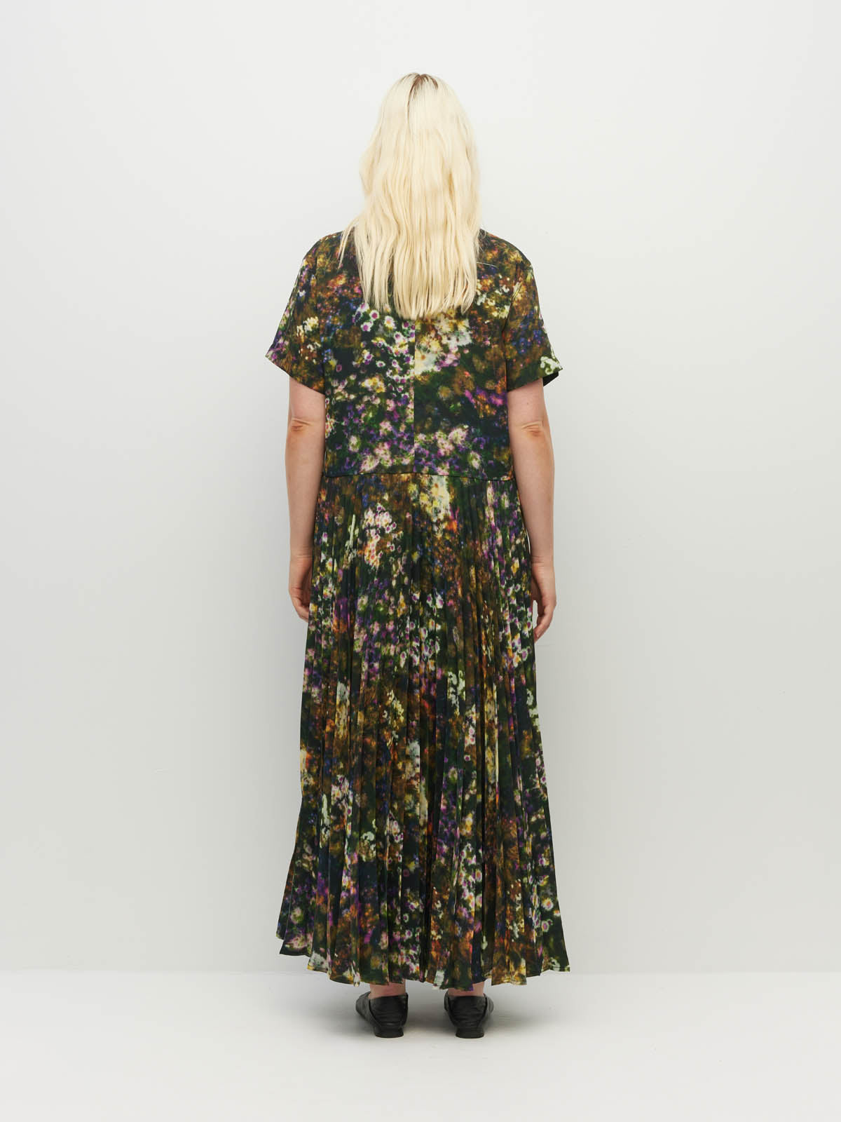 Bettina Dress (Midnight Meadow) Firefly Floral