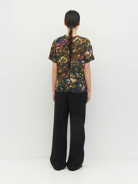 Fancy T (Midnight Meadow) Firefly Floral