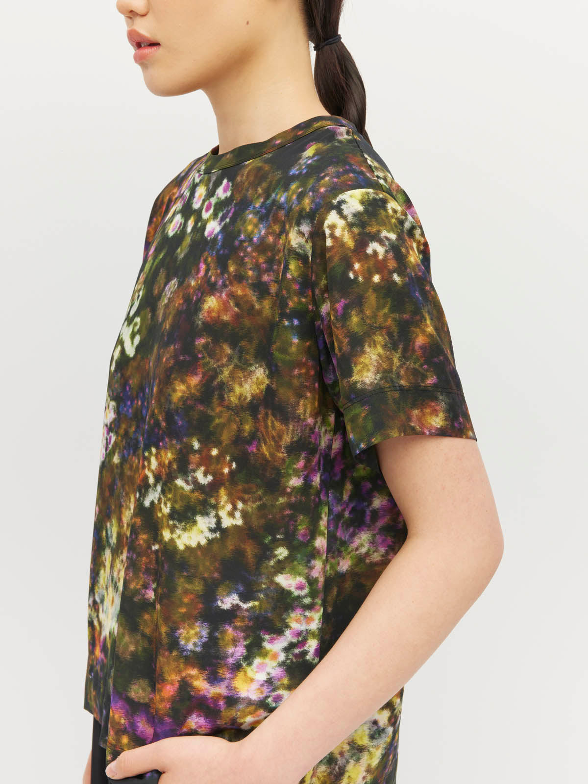 Fancy T (Midnight Meadow) Firefly Floral