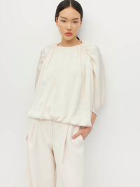Una Top (Poly De Chine) Bone
