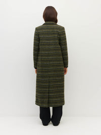 Watson Coat (Sparkle Coating) Forest Tweed