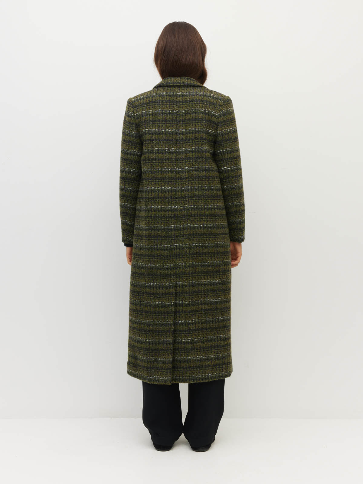 Watson Coat (Sparkle Coating) Forest Tweed