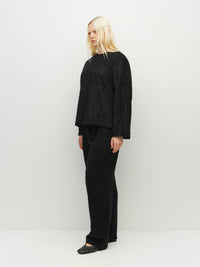 L/S Fancy T (Textured Tinsel) Onyx