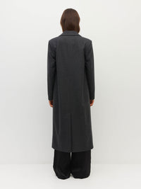 Mantelle Coat (Woollen Twill) Storm Cloud
