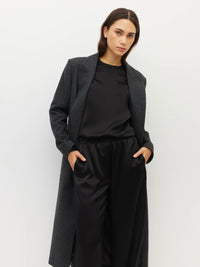 Mantelle Coat (Woollen Twill) Storm Cloud