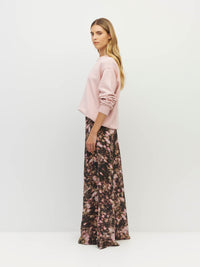 Arielle Skirt (Blush Petals Silk CDC) Soft Camelia