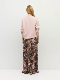 Arielle Skirt (Blush Petals Silk CDC) Soft Camelia