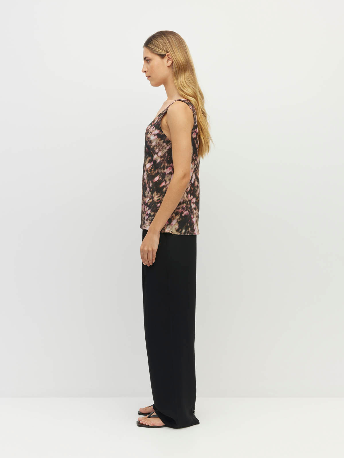 Ingrid Cami (Blush Petals Silk CDC) Soft Camelia