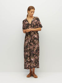 Vima Tunic (Blush Petals Silk CDC) Soft Camelia