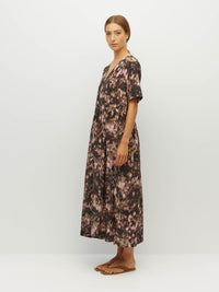 Vima Tunic (Blush Petals Silk CDC) Soft Camelia