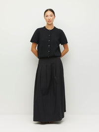 Kita Skirt (Crushed Cotton) Black