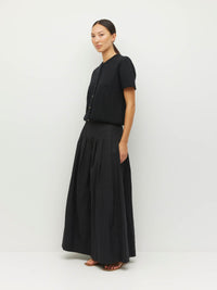 Kita Skirt (Crushed Cotton) Black
