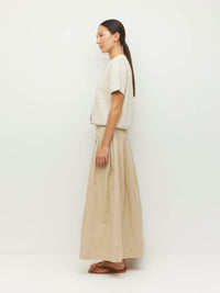 Kita Skirt (Crushed Cotton) Dune