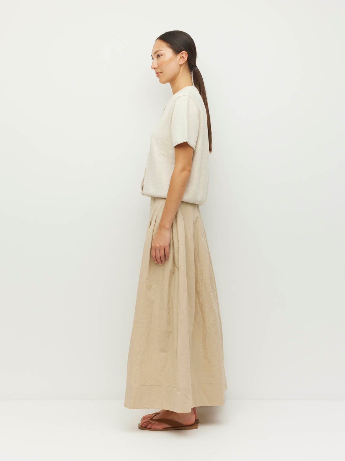 Kita Skirt (Crushed Cotton) Dune