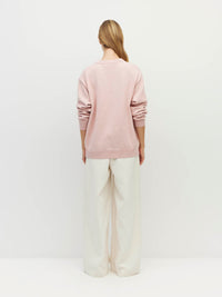 Cotton Sweatshirt (Cotton Knit) Ballet Pink