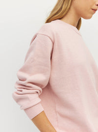 Cotton Sweatshirt (Cotton Knit) Ballet Pink