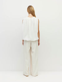 Calder Top (Cloud Chiffon) White