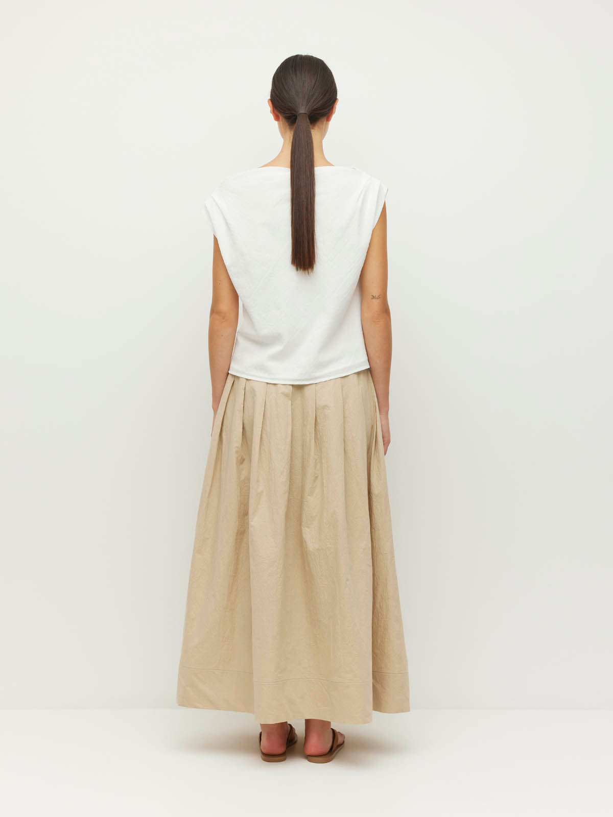 Monaco Top (Cloud Chiffon) White