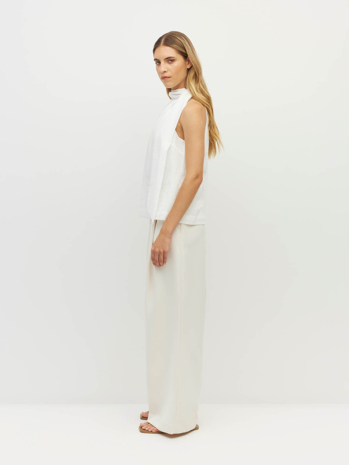 Zelda Blouse (Cloud Chiffon) White