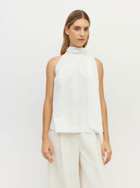 Zelda Blouse (Cloud Chiffon) White