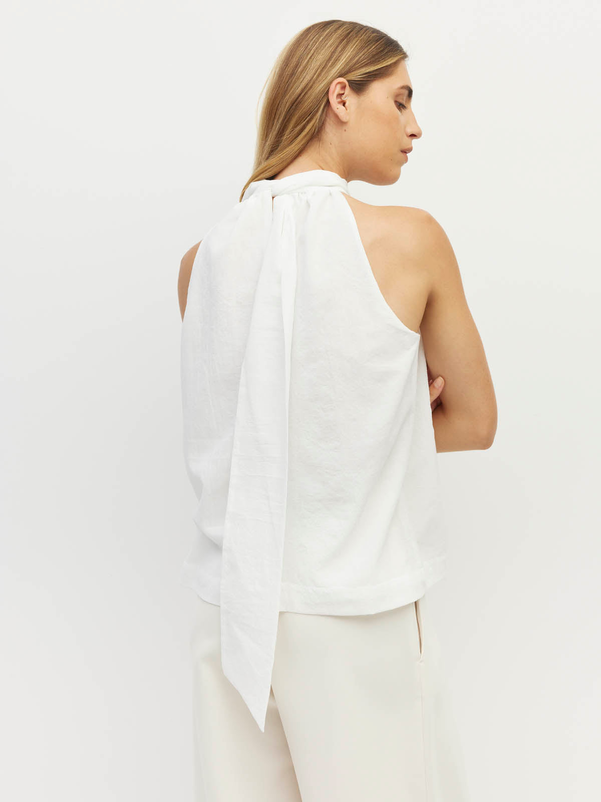 Zelda Blouse (Cloud Chiffon) White