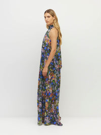 Nico Dress (Electric Meadow Cotton) Blue Light